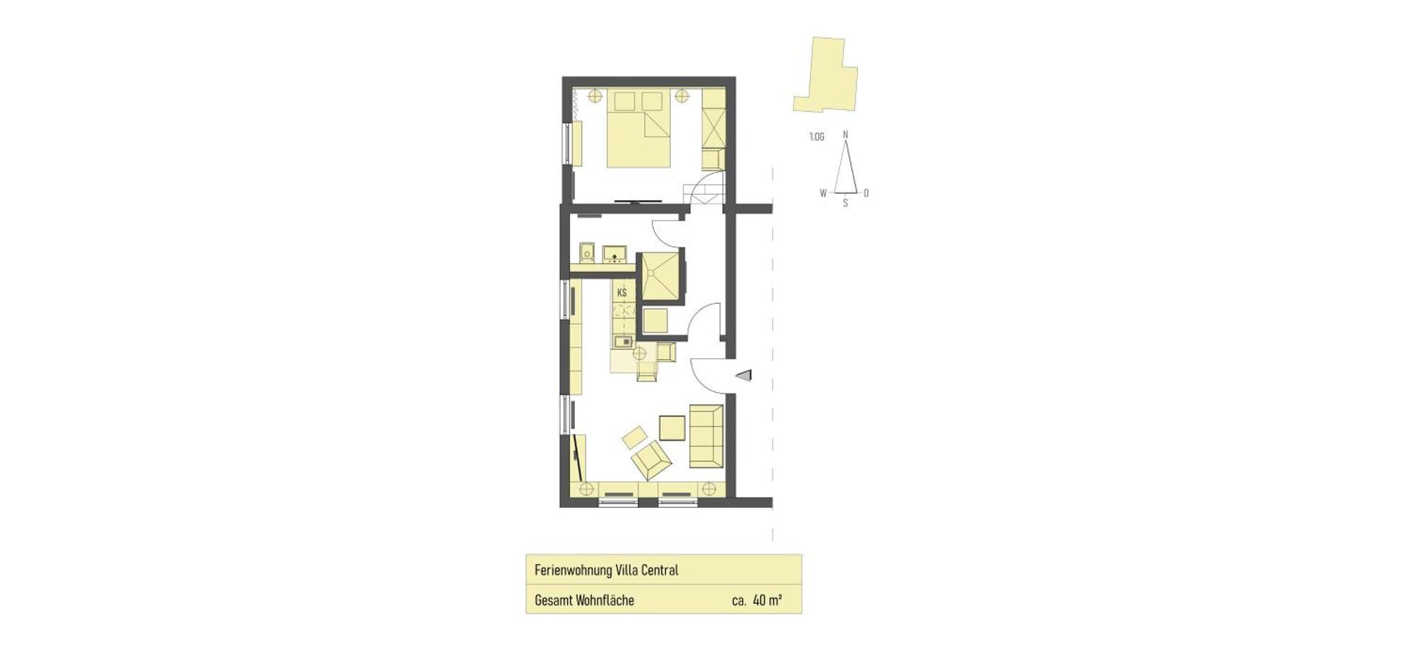 Ferienwohnung Villa Central - Luettje Nuest Borkum Kültér fotó